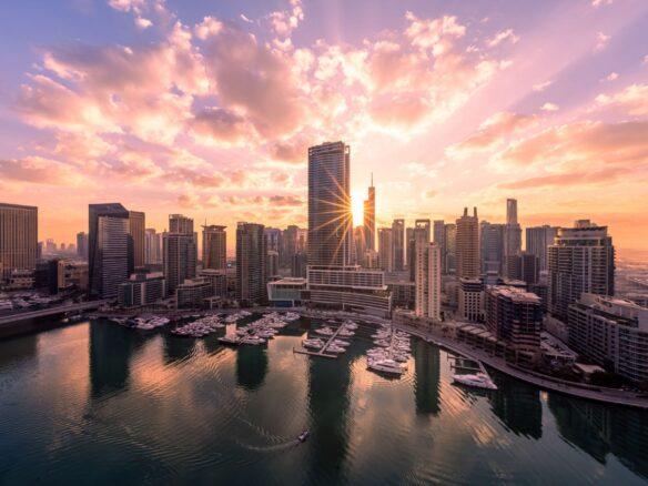 Dubay Marinada 2 otaqlı mənzil satılır
