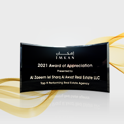 Top Peforming Real Estate Agency Imkan 2021