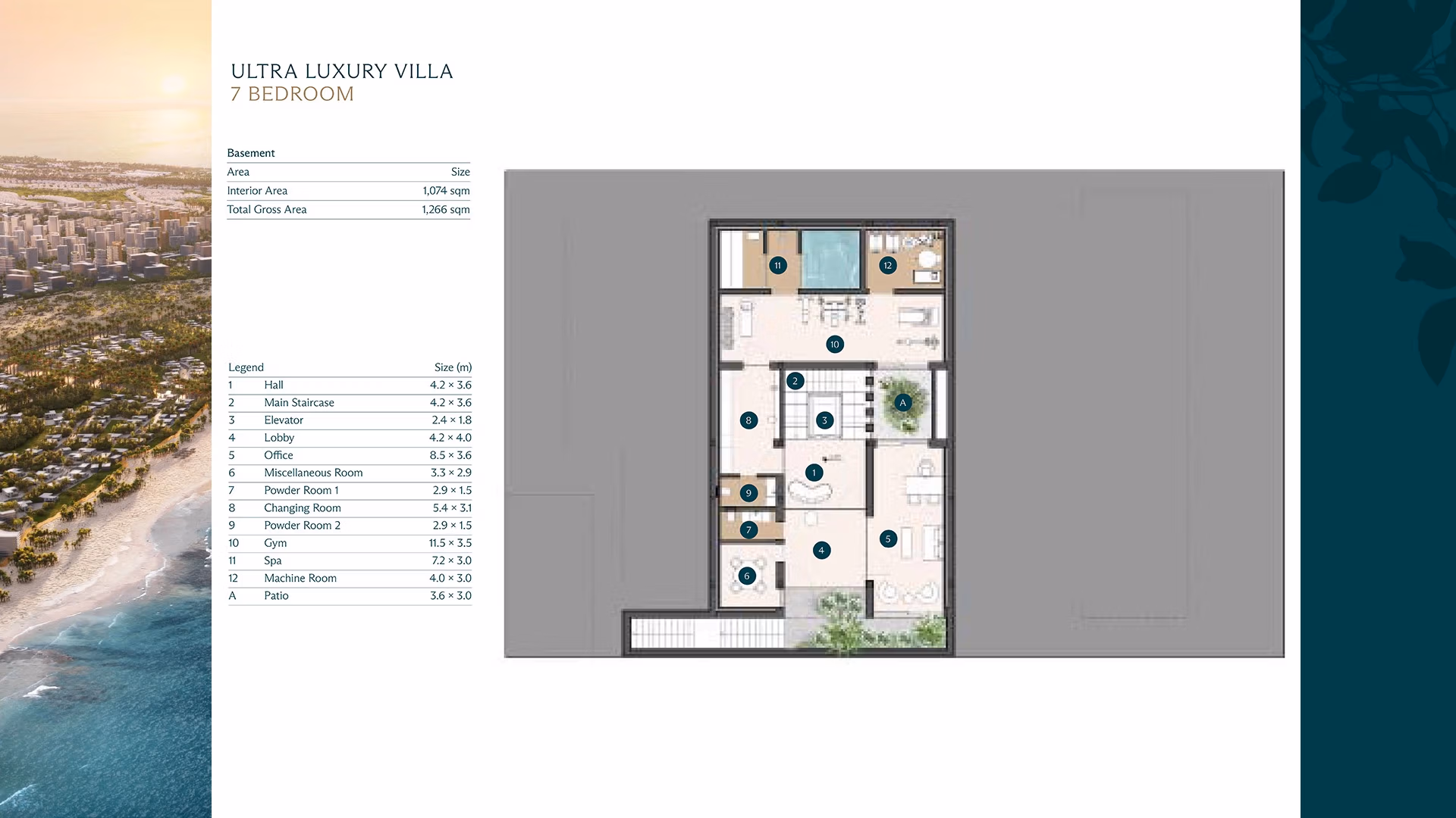 Ras Al Hekma 7BR Floor Plan Ultra Luxury Villa (01)