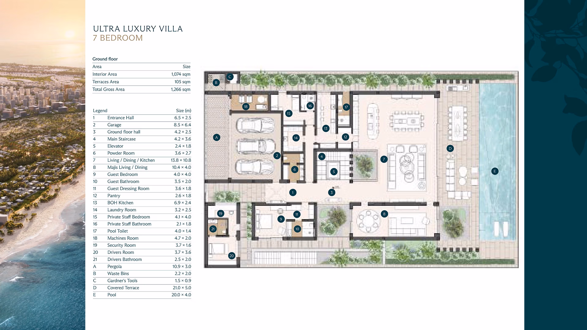 Ras Al Hekma 7BR Floor Plan Ultra Luxury Villa (02)