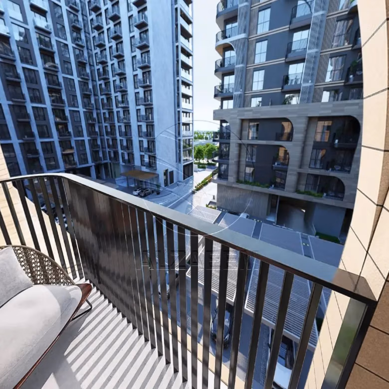 1BR Balcony Community View Prime Location