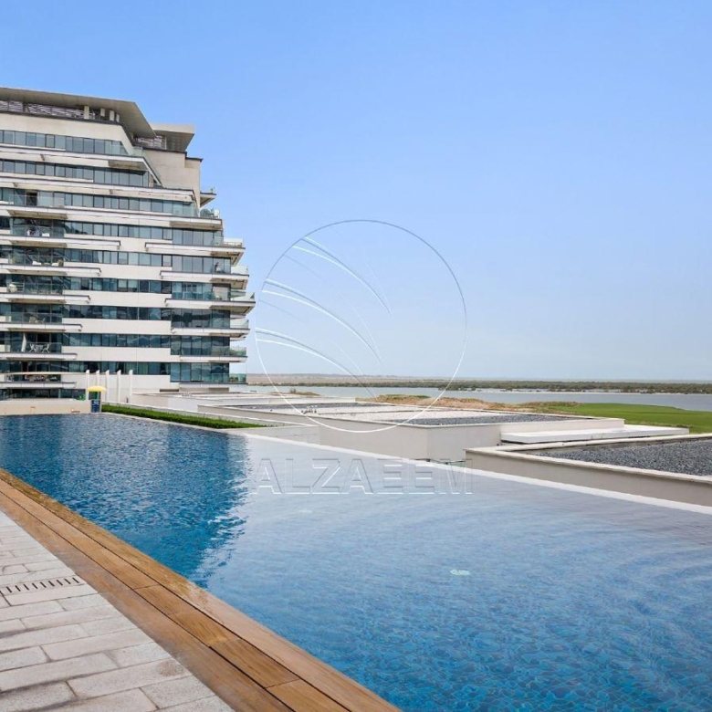 Furnished Studio with partial Canal and Golf View