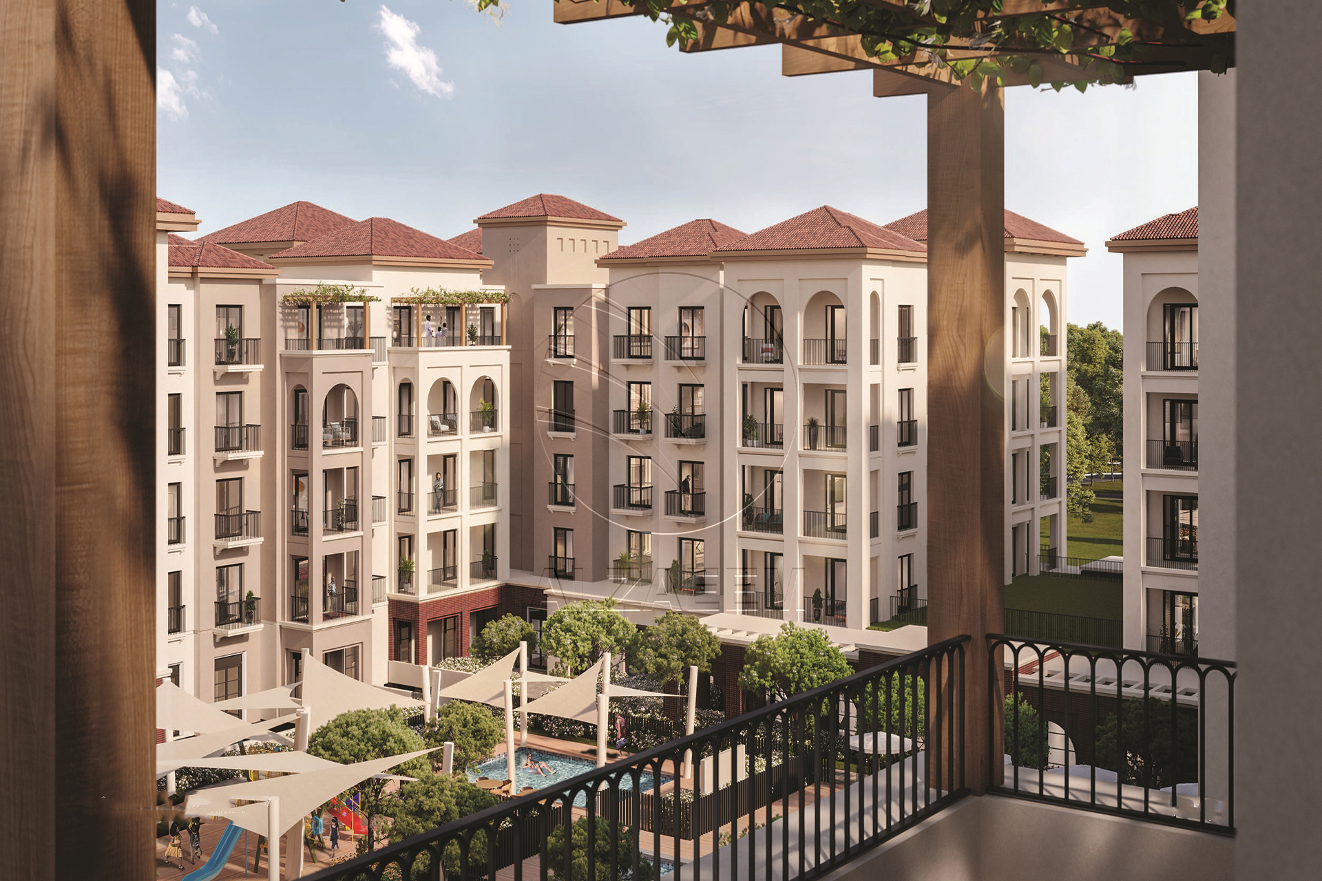 GRANADA at Bloom Living is situated in Zayed City, conveniently close to Abu Dhabi International Airport.