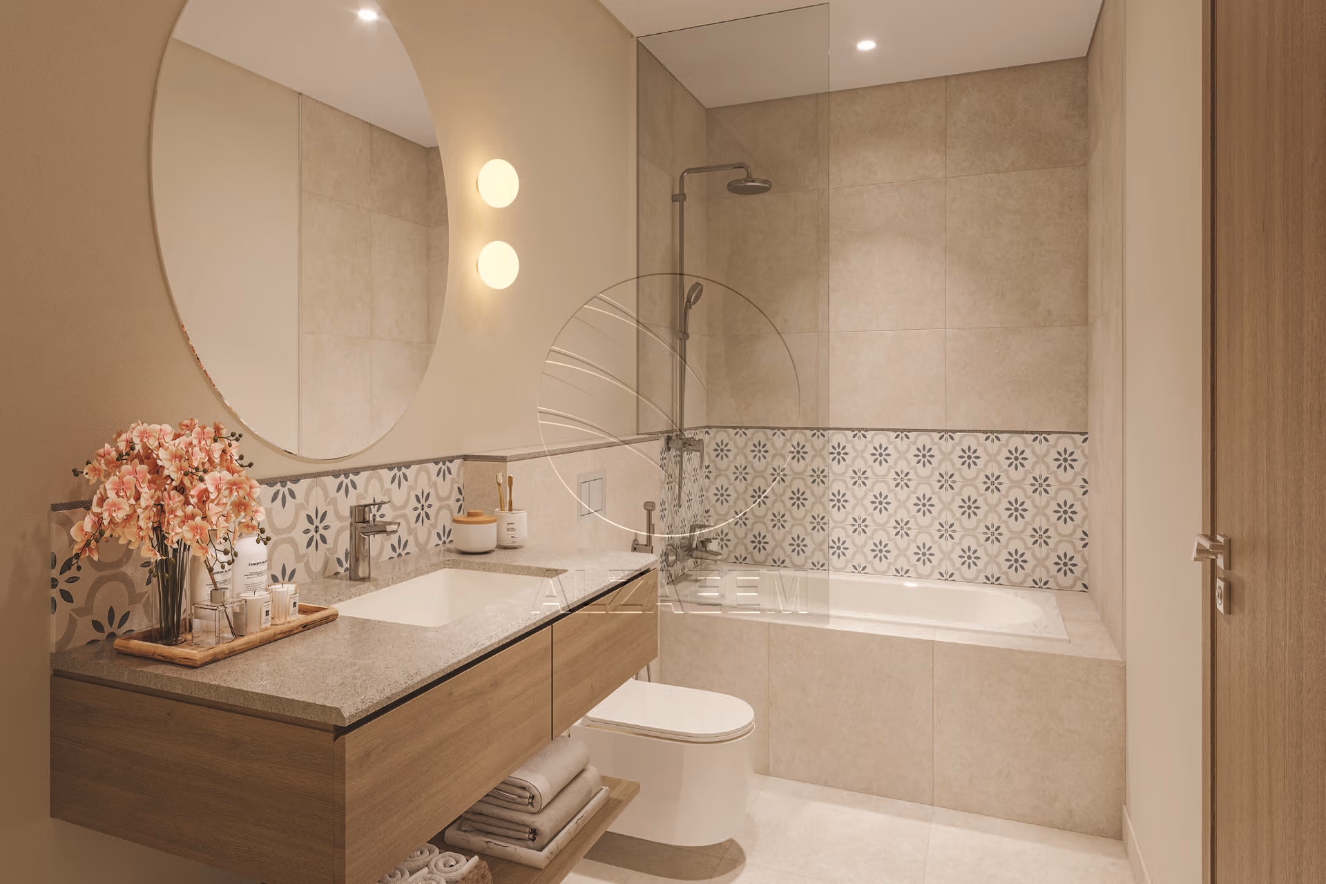 GRANADA at Bloom Living is situated in Zayed City, conveniently close to Abu Dhabi International Airport.