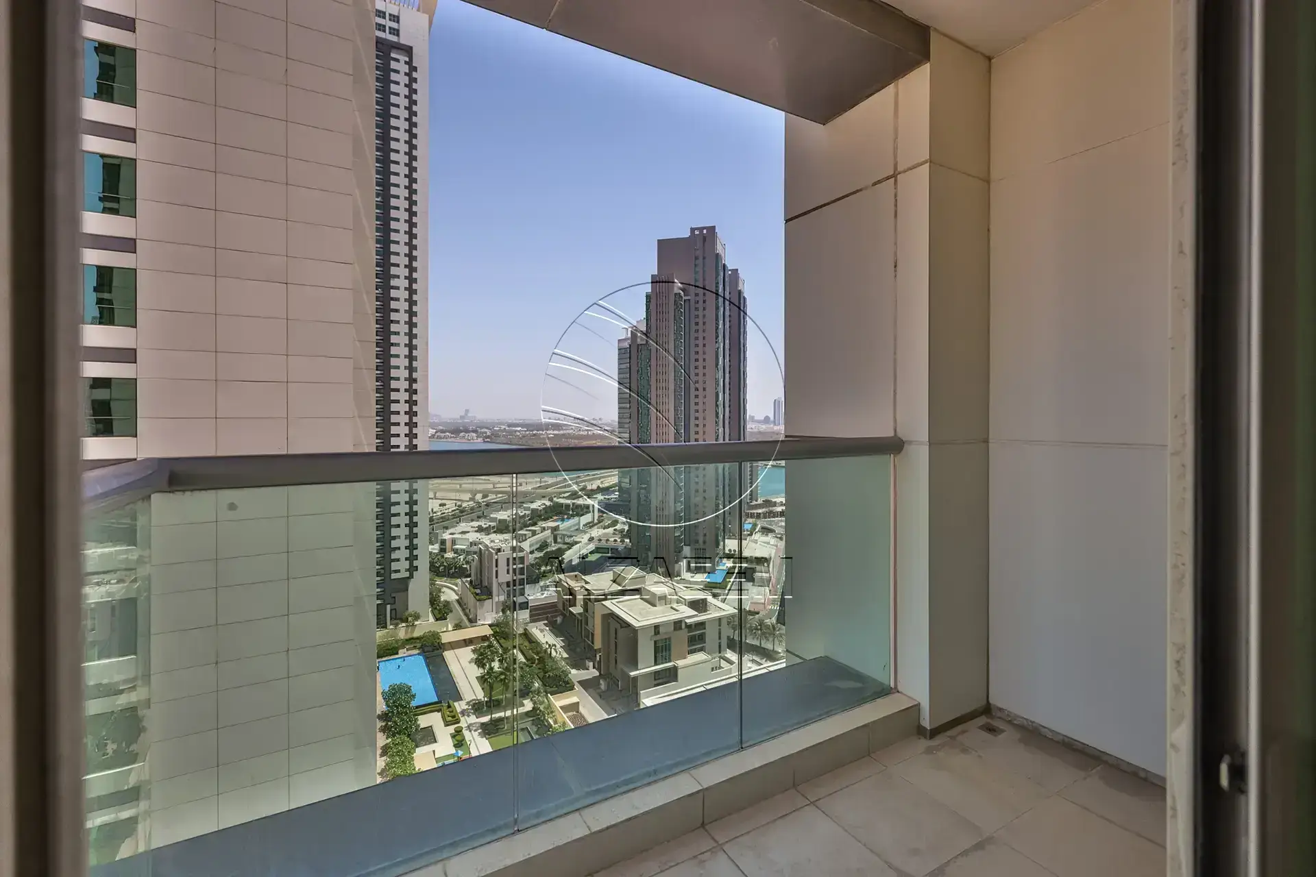 Apartment for sale in Burooj Views, Marina Square. Rented till 14/07/2026 | Price Dropped | High Floor | Balcony | Open kitchen with window