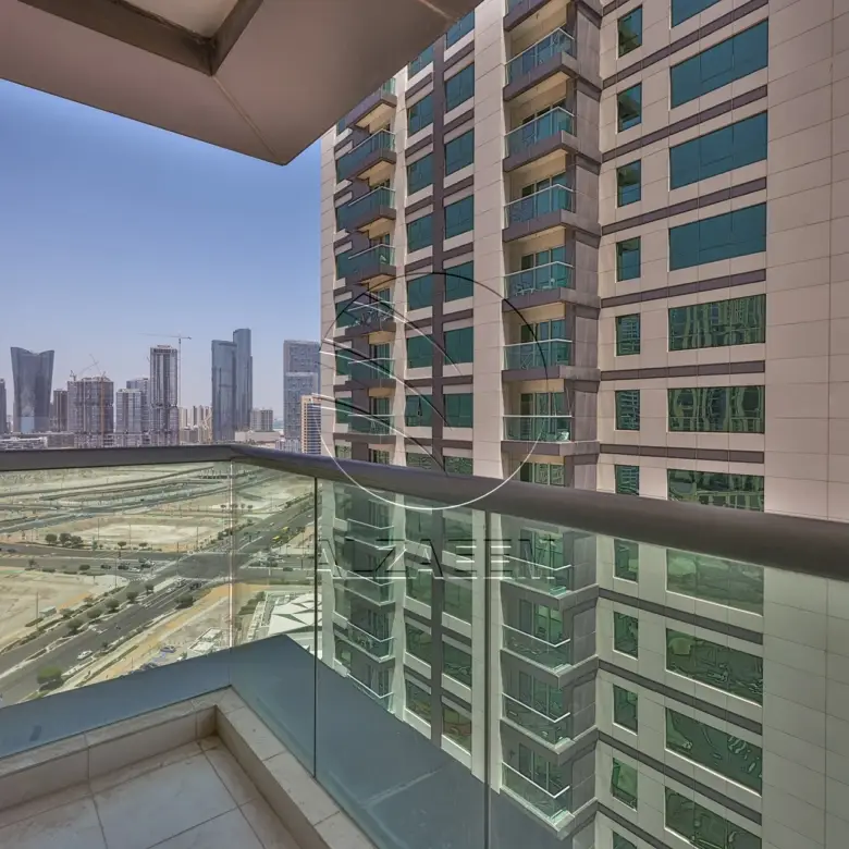 Apartment for sale in Burooj Views, Marina Square. Rented till 14/07/2026 | Price Dropped | High Floor | Balcony | Open kitchen with window