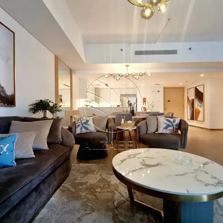 EXCLUSIVE | Fully Furnished | Partial Sea and Golf View. High End Furniture | Rented Until October 2026 | With Rent Refund