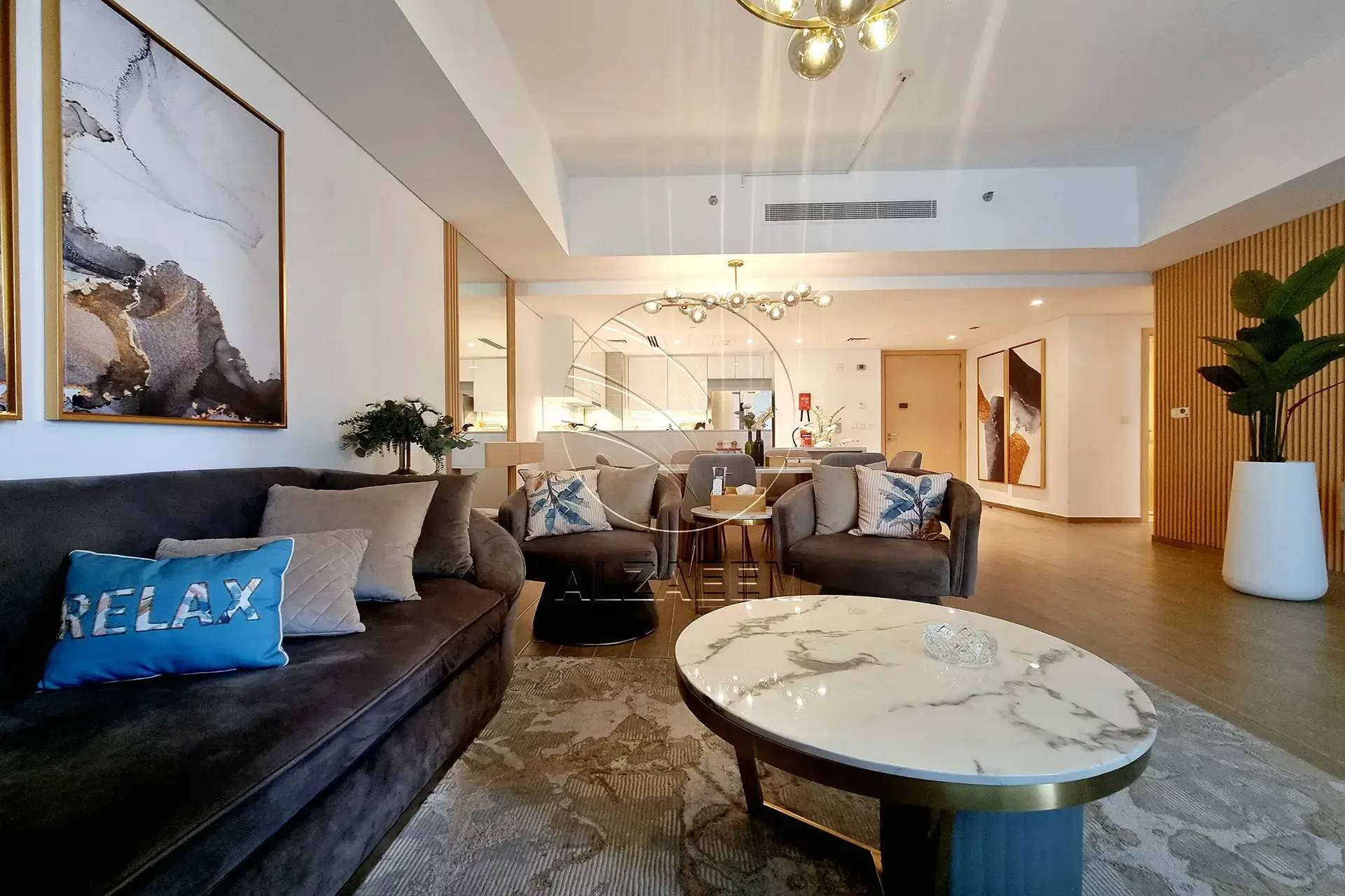 EXCLUSIVE | Fully Furnished | Partial Sea and Golf View. High End Furniture | Rented Until October 2026 | With Rent Refund