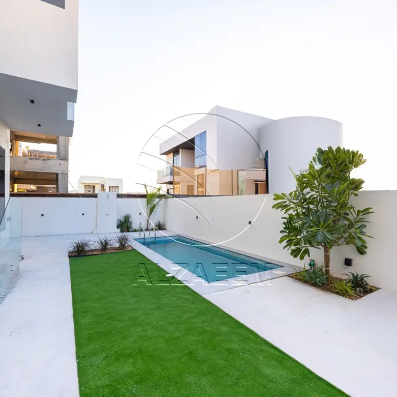 5BR Villa | Brand New | Private Pool | with Elevator | Move-in Ready. Villa for Rent in Lea, Yas Acres