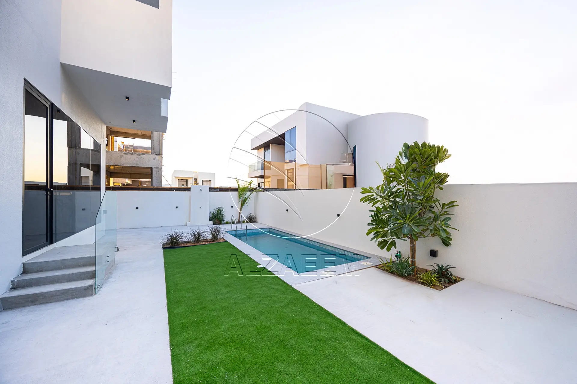 5BR Villa | Brand New | Private Pool | with Elevator | Move-in Ready. Villa for Rent in Lea, Yas Acres