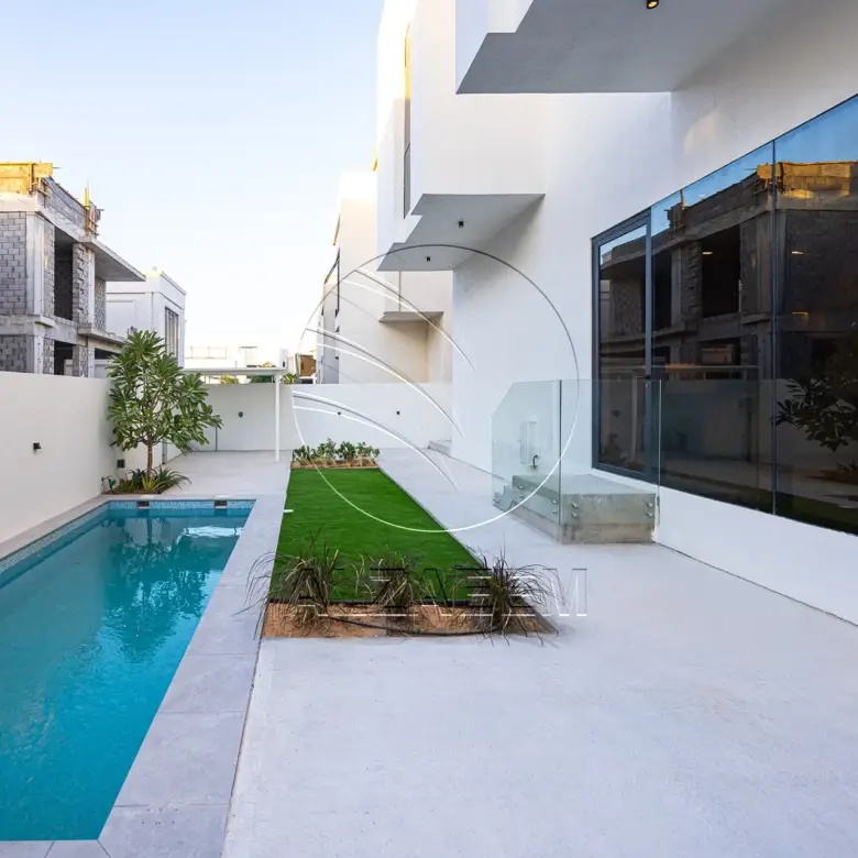 5BR Villa | Brand New | Private Pool | with Elevator | Move-in Ready. Villa for Rent in Lea, Yas Acres