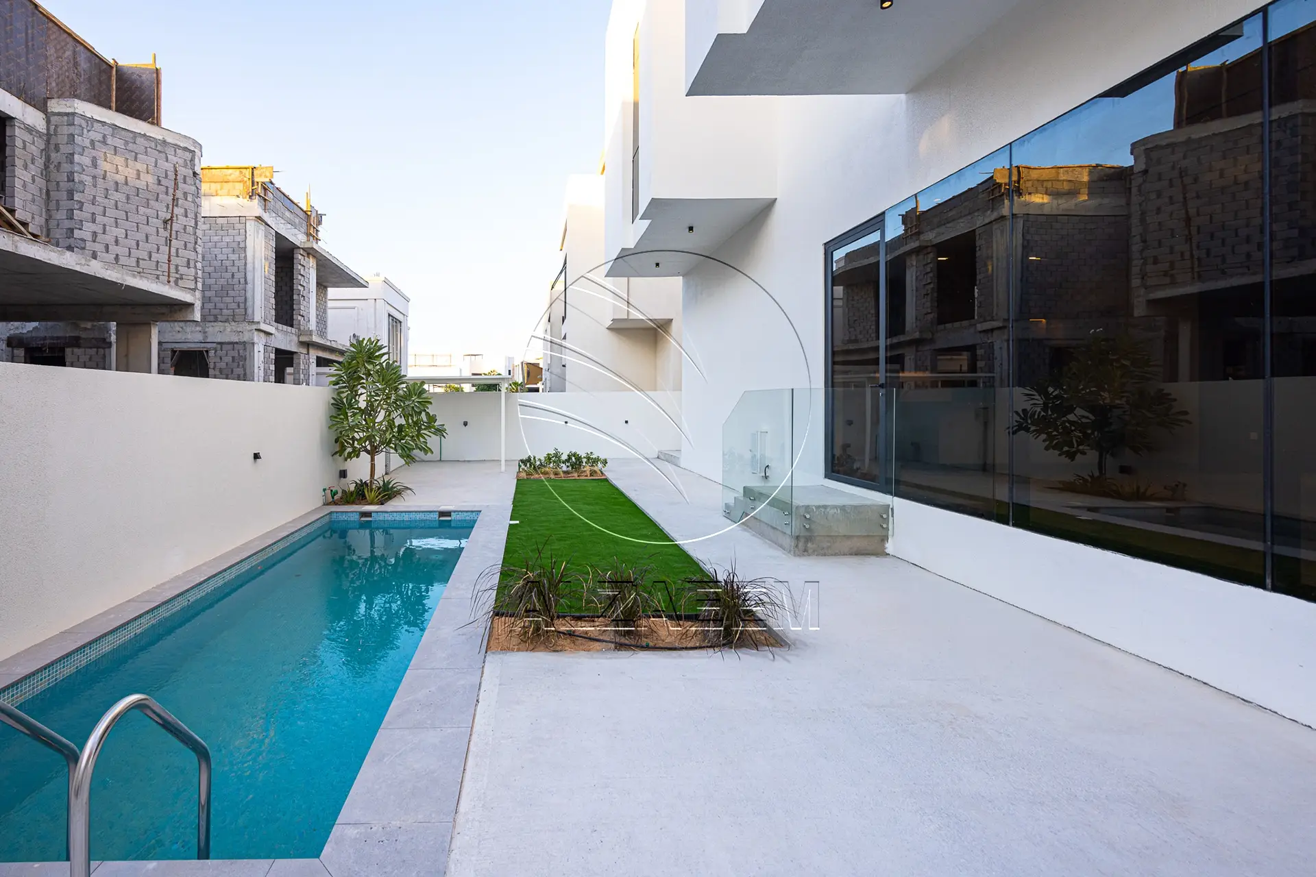 5BR Villa | Brand New | Private Pool | with Elevator | Move-in Ready. Villa for Rent in Lea, Yas Acres