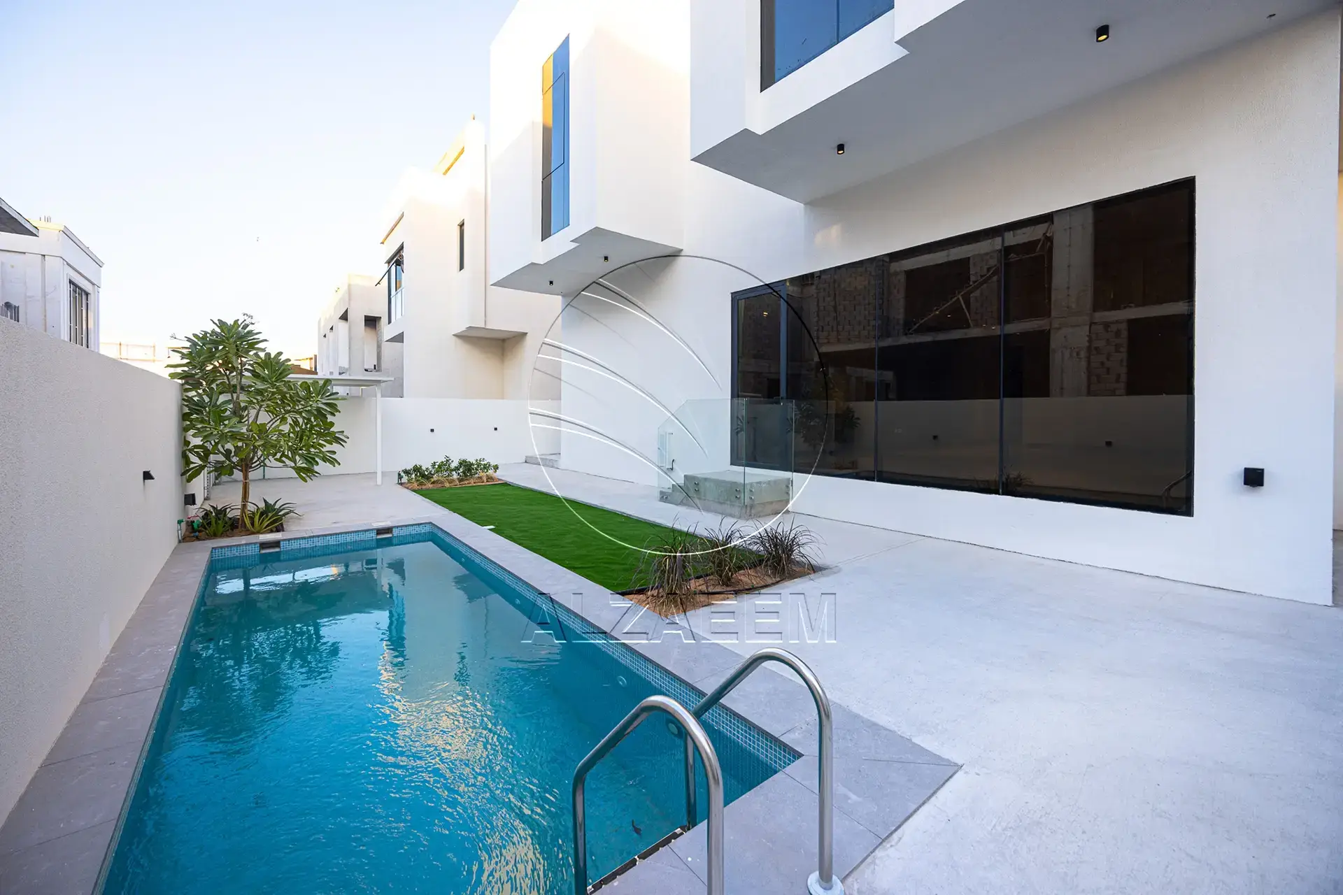 5BR Villa | Brand New | Private Pool | with Elevator | Move-in Ready. Villa for Rent in Lea, Yas Acres