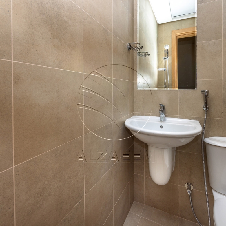 Apartment for Rent in Radiant Viewz Towers, City of Lights. Corner 3BR | Pool and Partial Mangrove Views