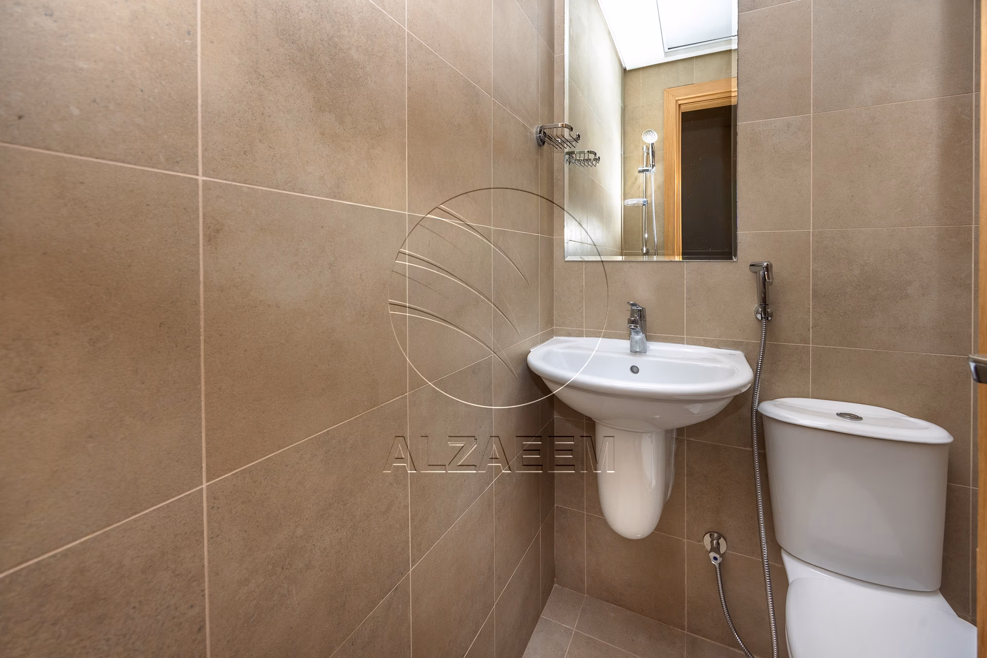 Apartment for Rent in Radiant Viewz Towers, City of Lights. Corner 3BR | Pool and Partial Mangrove Views
