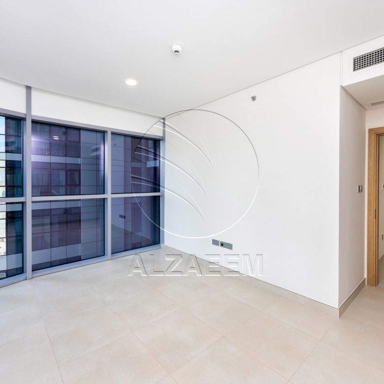 Apartment for Rent in Radiant Viewz Towers, City of Lights. Corner 3BR | Pool and Partial Mangrove Views