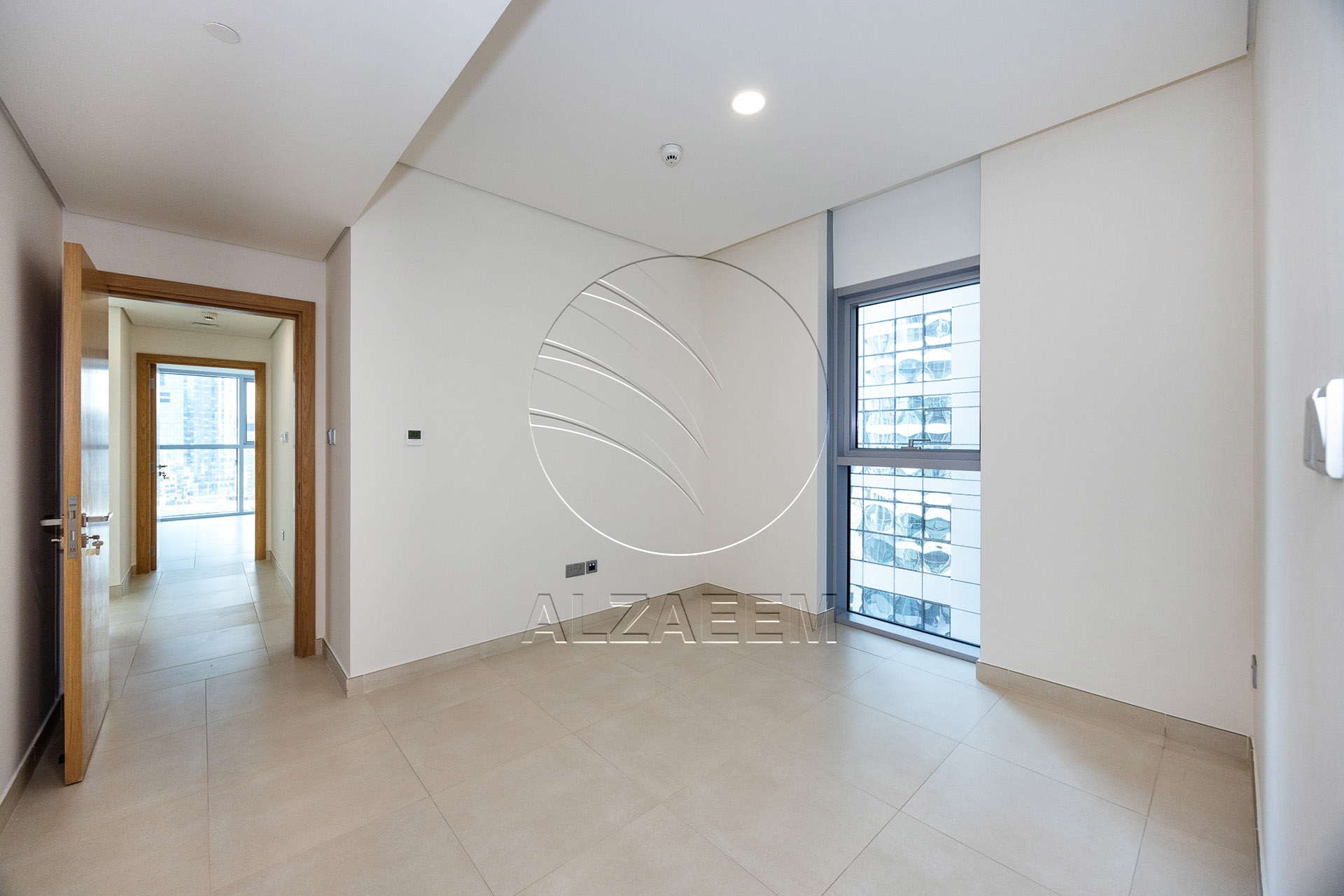 Apartment for Rent in Radiant Viewz Towers, City of Lights. Corner 3BR | Pool and Partial Mangrove Views