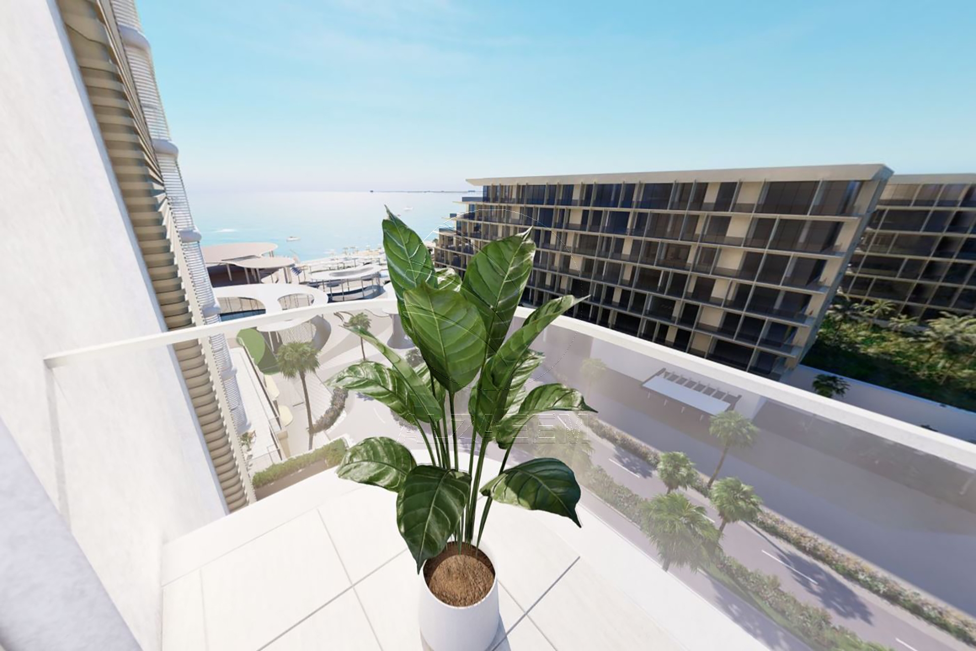 Apartment for sale in Fahid Beach Terraces, Fahid Island. Partial Sea View | LOW Premium | High Level