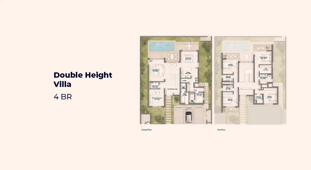 4BR Double Height Villa 4BR
