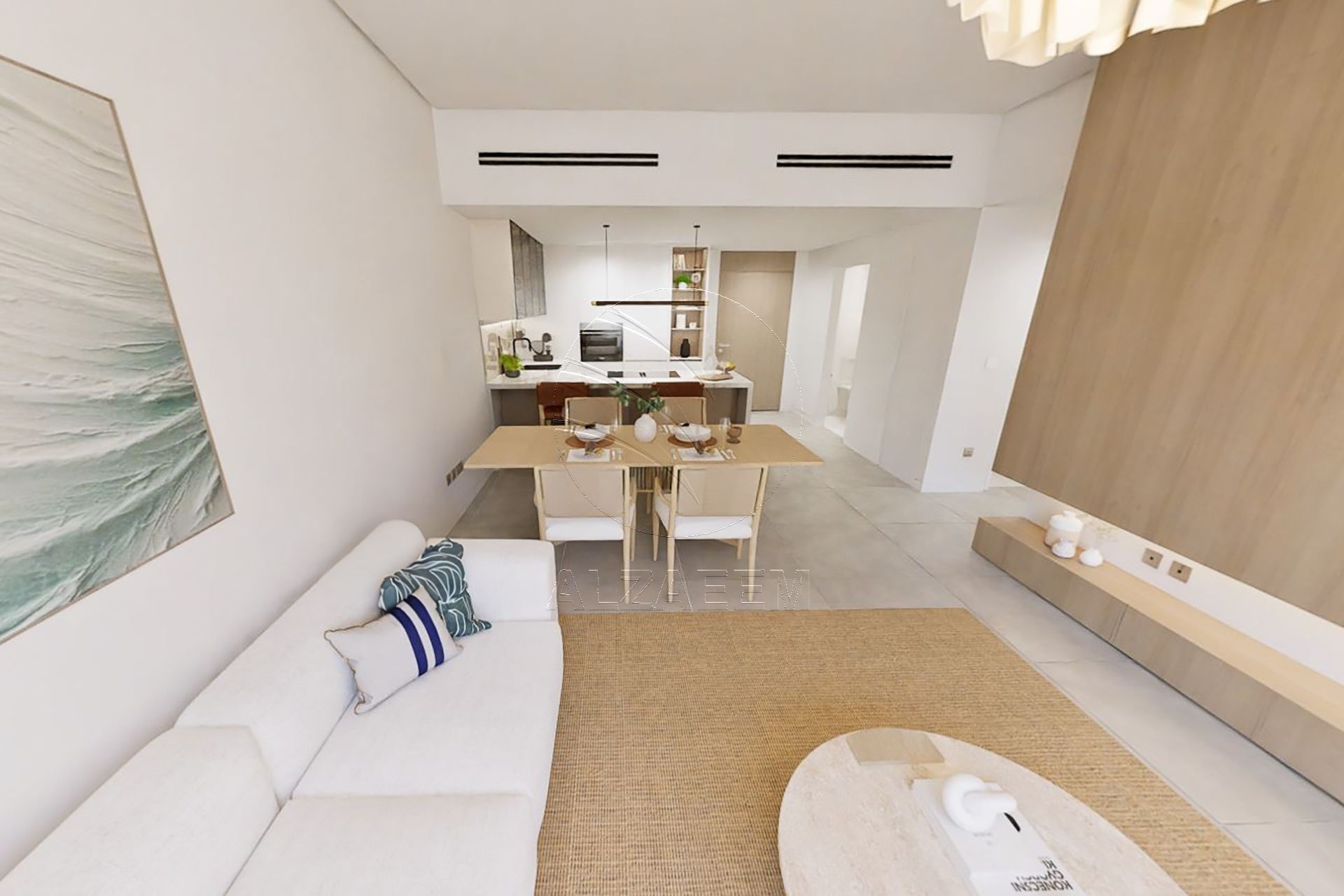Apartment for sale in Fahid Beach Terraces, Fahid Island. Partial Sea View | LOW Premium | High Level