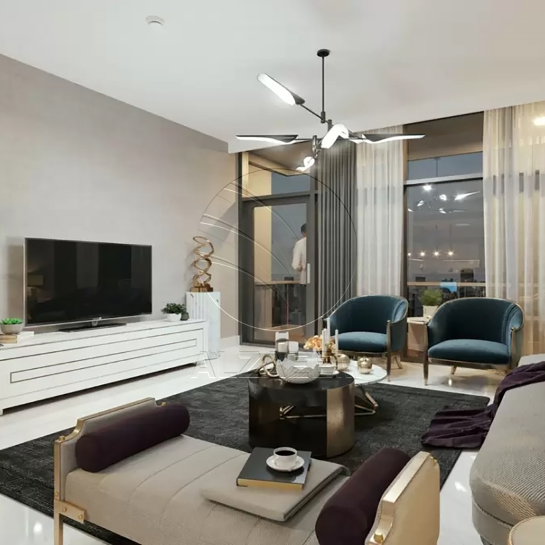 Apartment for sale in Reportage Plaza 2, Masdar City. Furnished | Facing Community | Handing Over Soon
