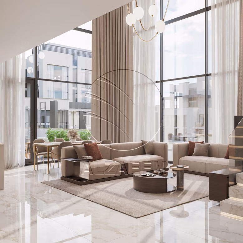 Modern Design | with Balcony | Road View. Apartment for sale in Royal Park, Masdar City