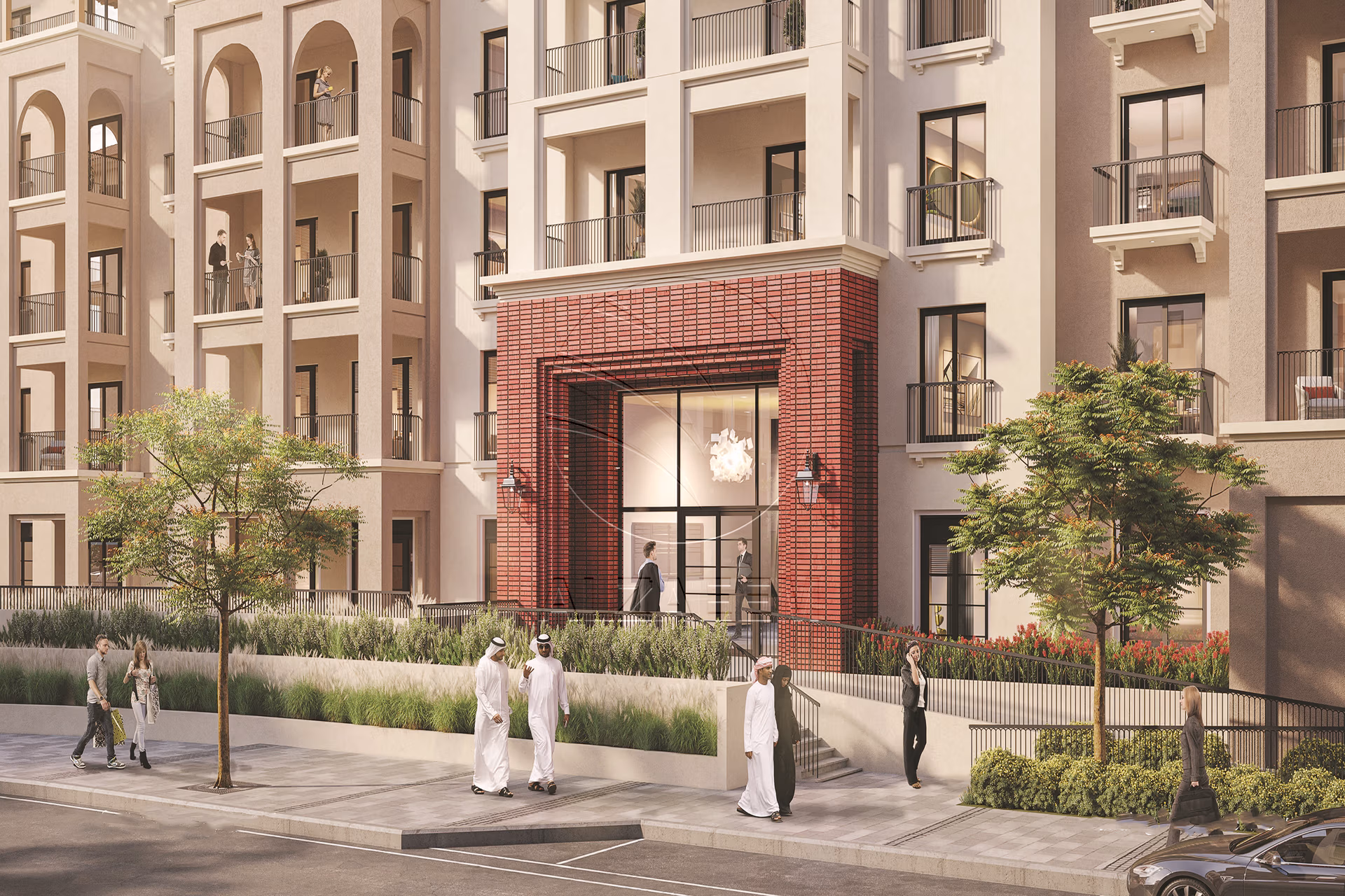 Apartment for Sale in Bloom Living, Zayed City (Khalifa City C). 254 SqM | Corner | Spacious Terrace + Garden