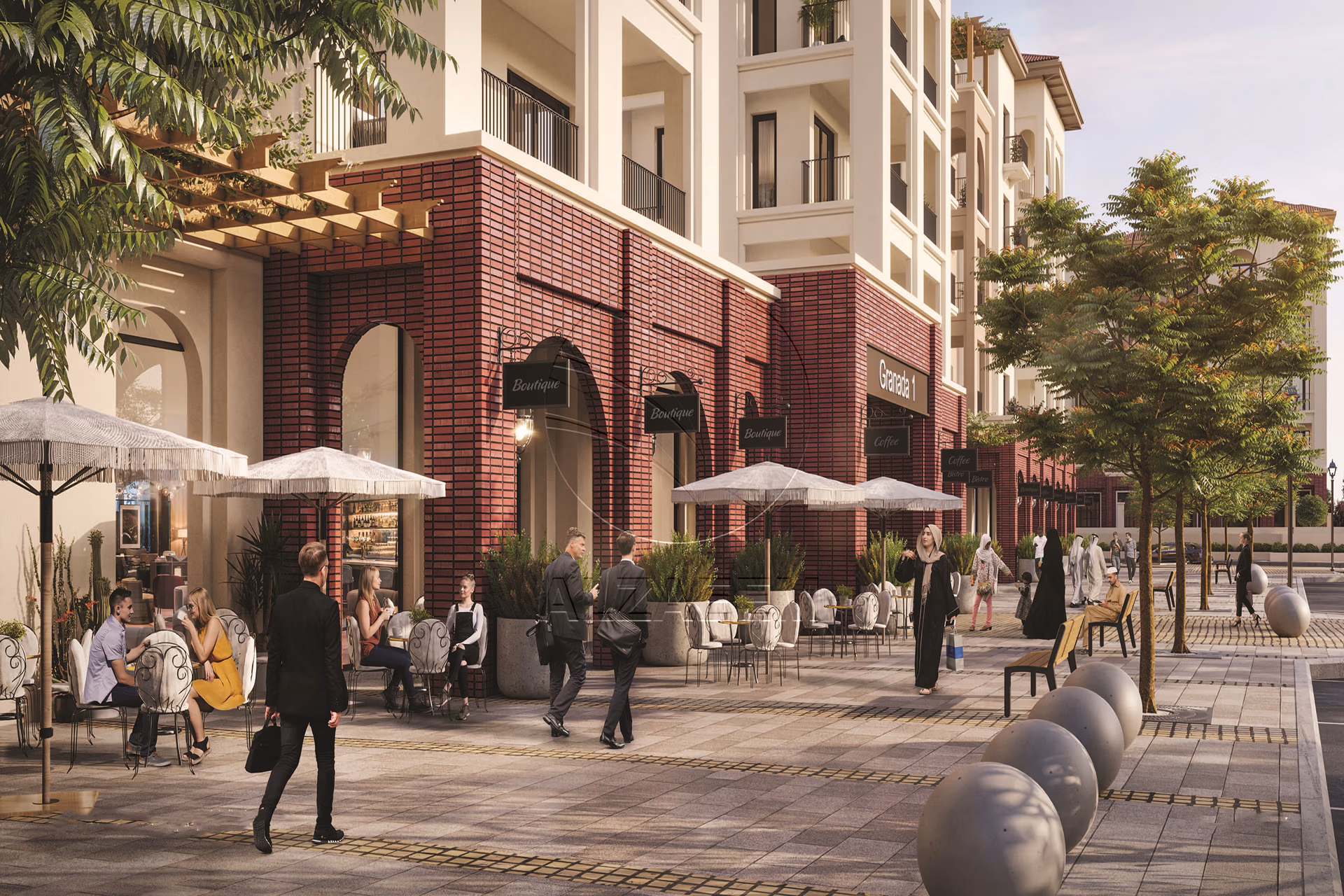 Apartment for Sale in Bloom Living, Zayed City (Khalifa City C). 254 SqM | Corner | Spacious Terrace + Garden