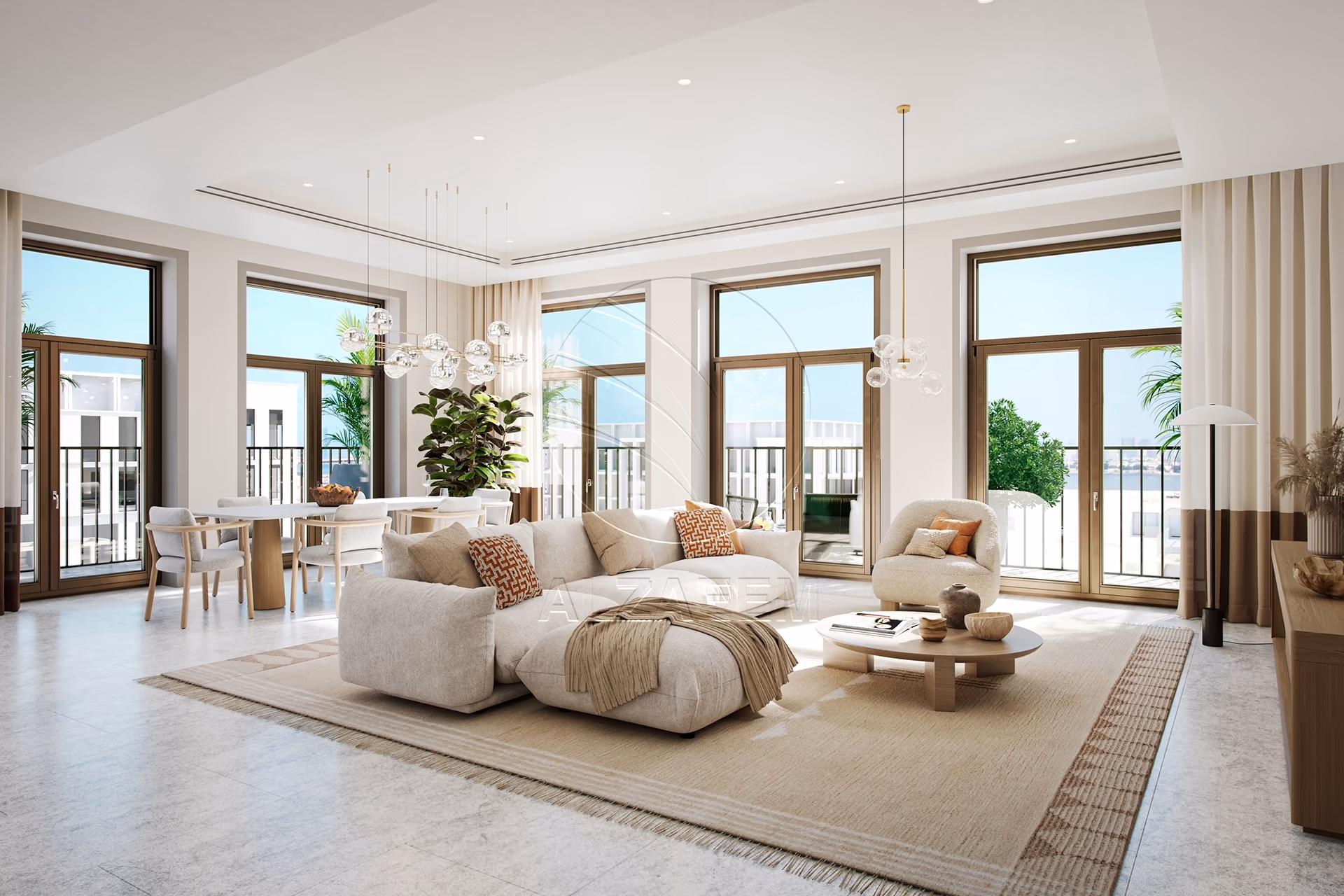 2BR+M | Rare Unit | Best Layout | Amazing Views