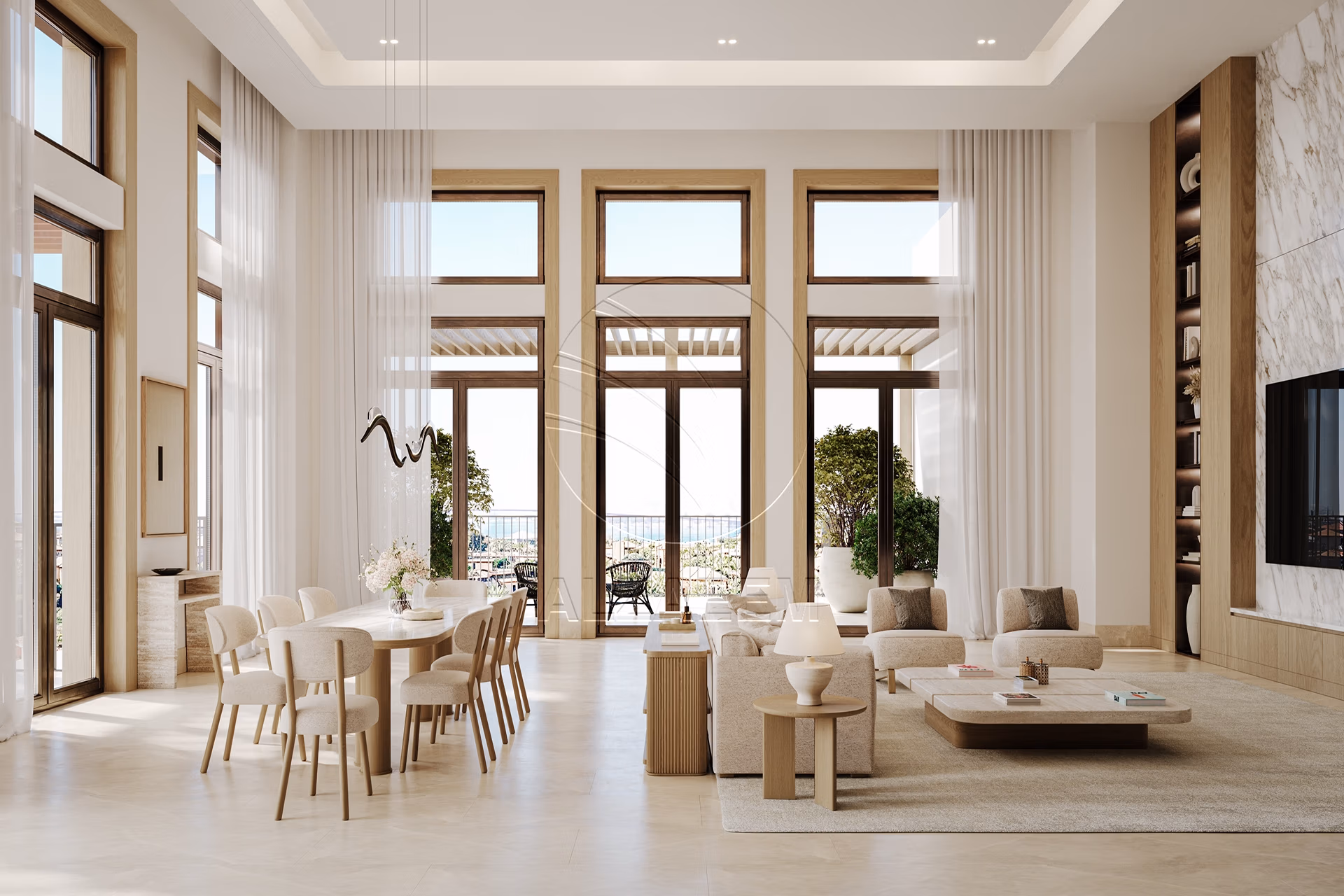 2BR+M | Rare Unit | Best Layout | Amazing Views