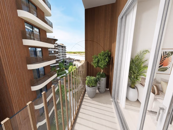 Partial Canal and Road View | Premium Living
