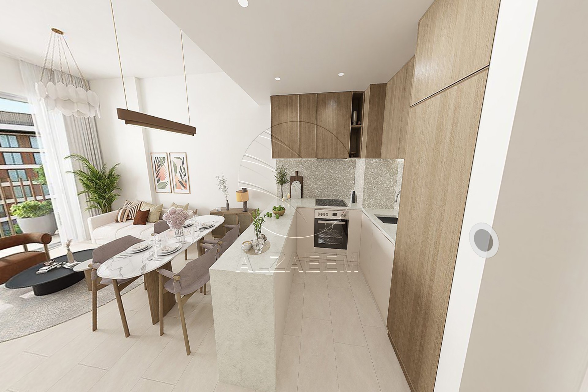 Partial Canal and Road View | Premium Living