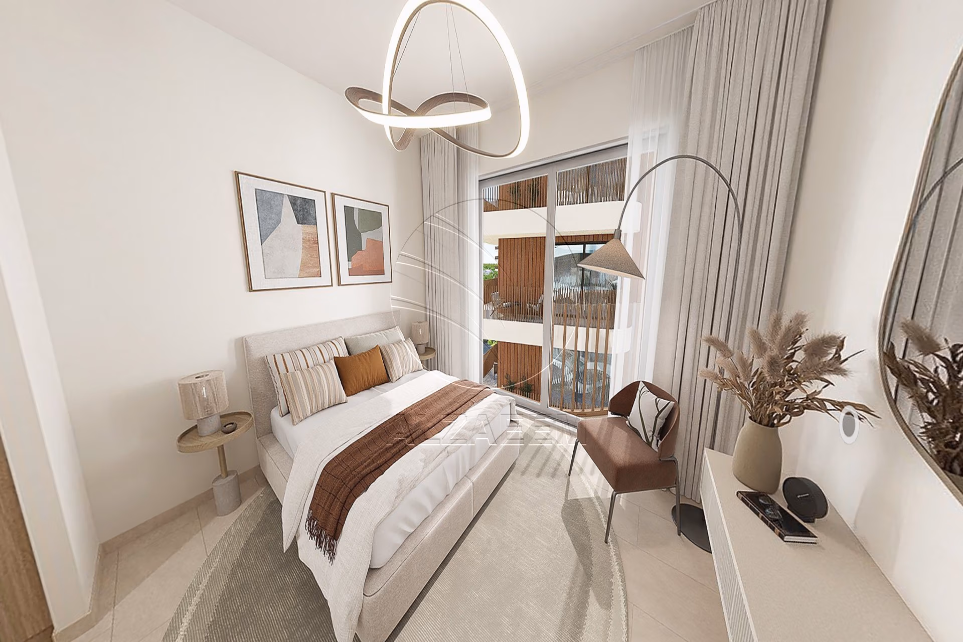 Partial Canal and Road View | Premium Living