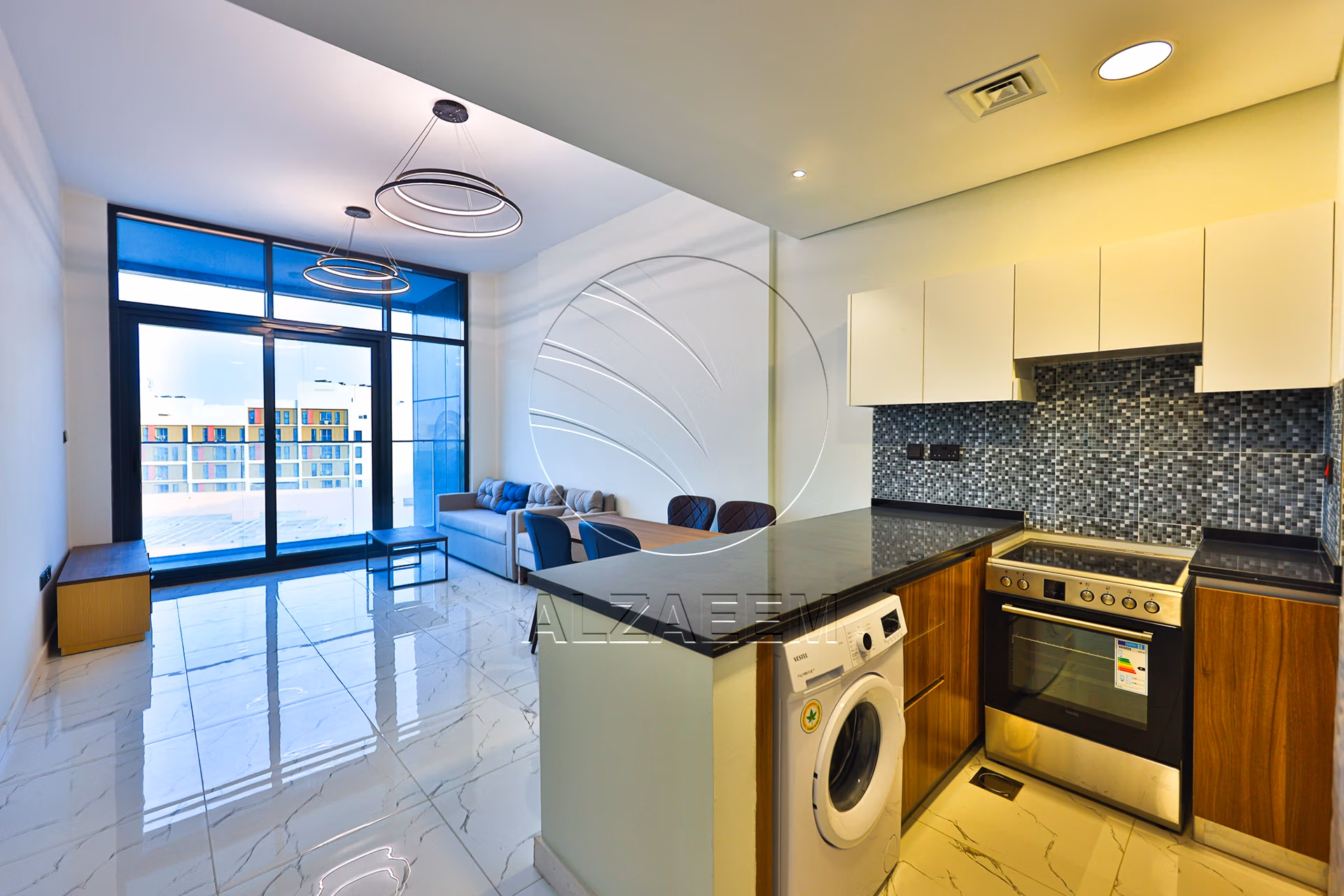 VACANT Furnished Unit + Balcony | Pool View | High Floor