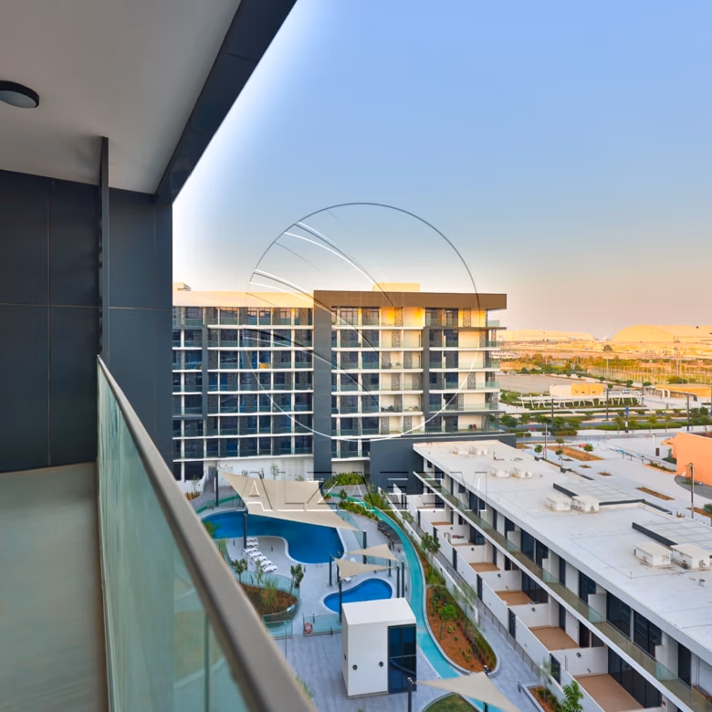 VACANT Furnished Unit + Balcony | Pool View | High Floor