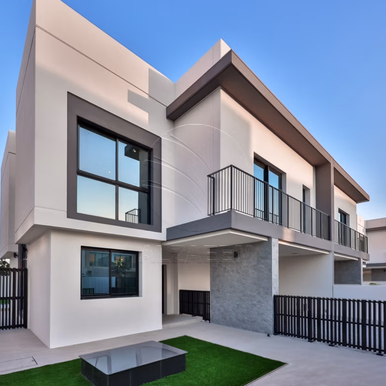 Single Row Villa with Partial Golf Course View
