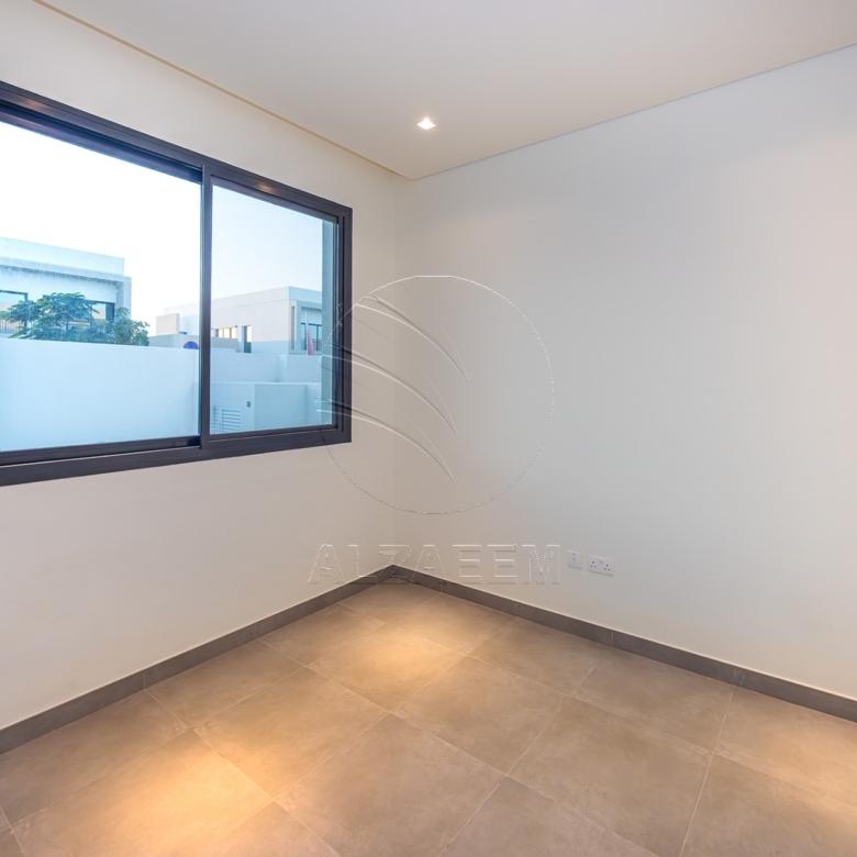 Single Row Villa with Partial Golf Course View