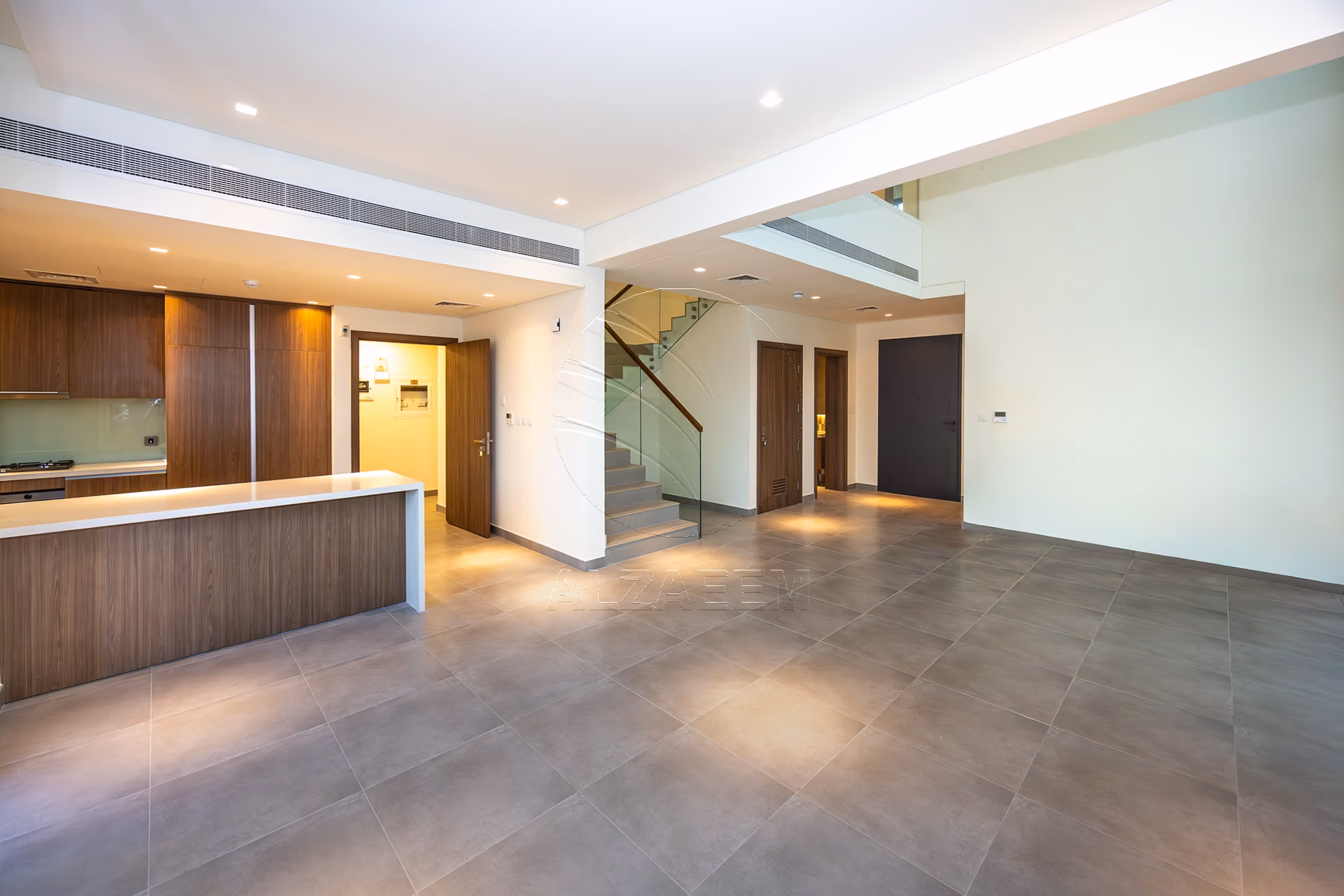 Single Row Villa with Partial Golf Course View