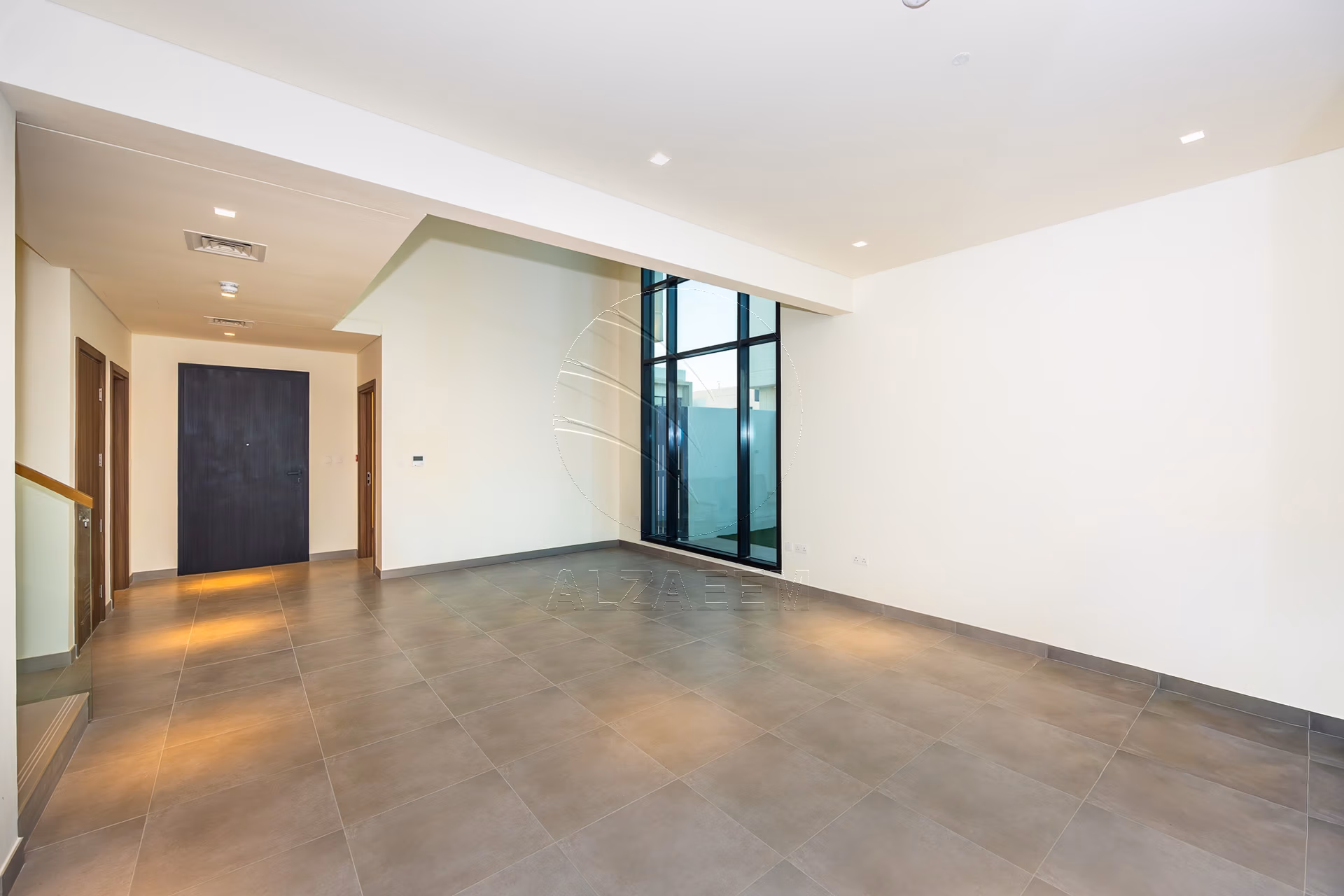 Single Row Villa with Partial Golf Course View