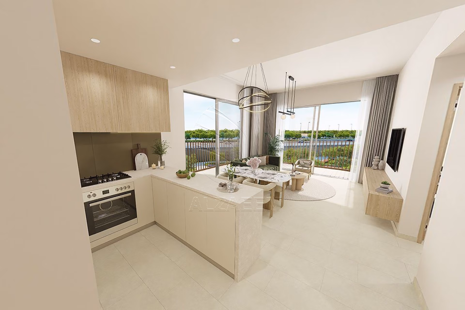 Big Layout | Corner Unit | L-Shaped Balcony