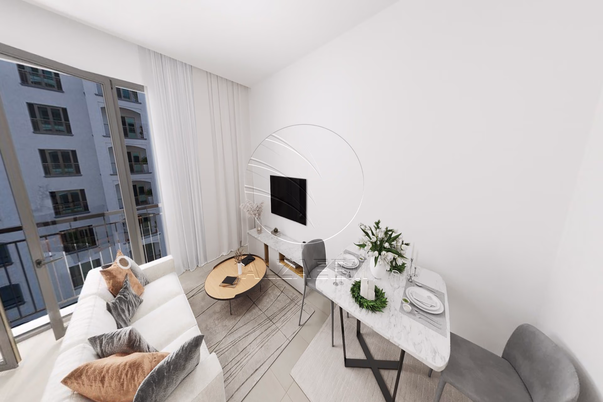 Highest Floor | Premium Location | Big Layout. Apartment for sale in Residences D, Yas Golf Collection