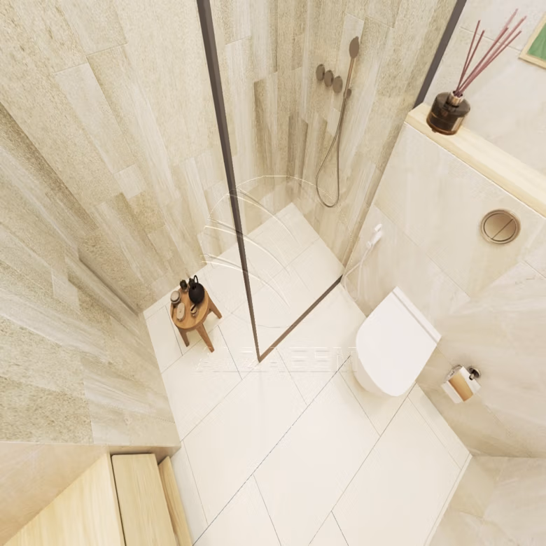 Corner 2BR with Big Terrace Facing the Garden. Apartment for sale in Yas Riva Residences, Yas Island