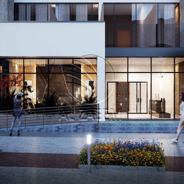 Townhouse for sale in Perla 3, Yas Bay. 3-Level TH | Furnished + Full Canal View