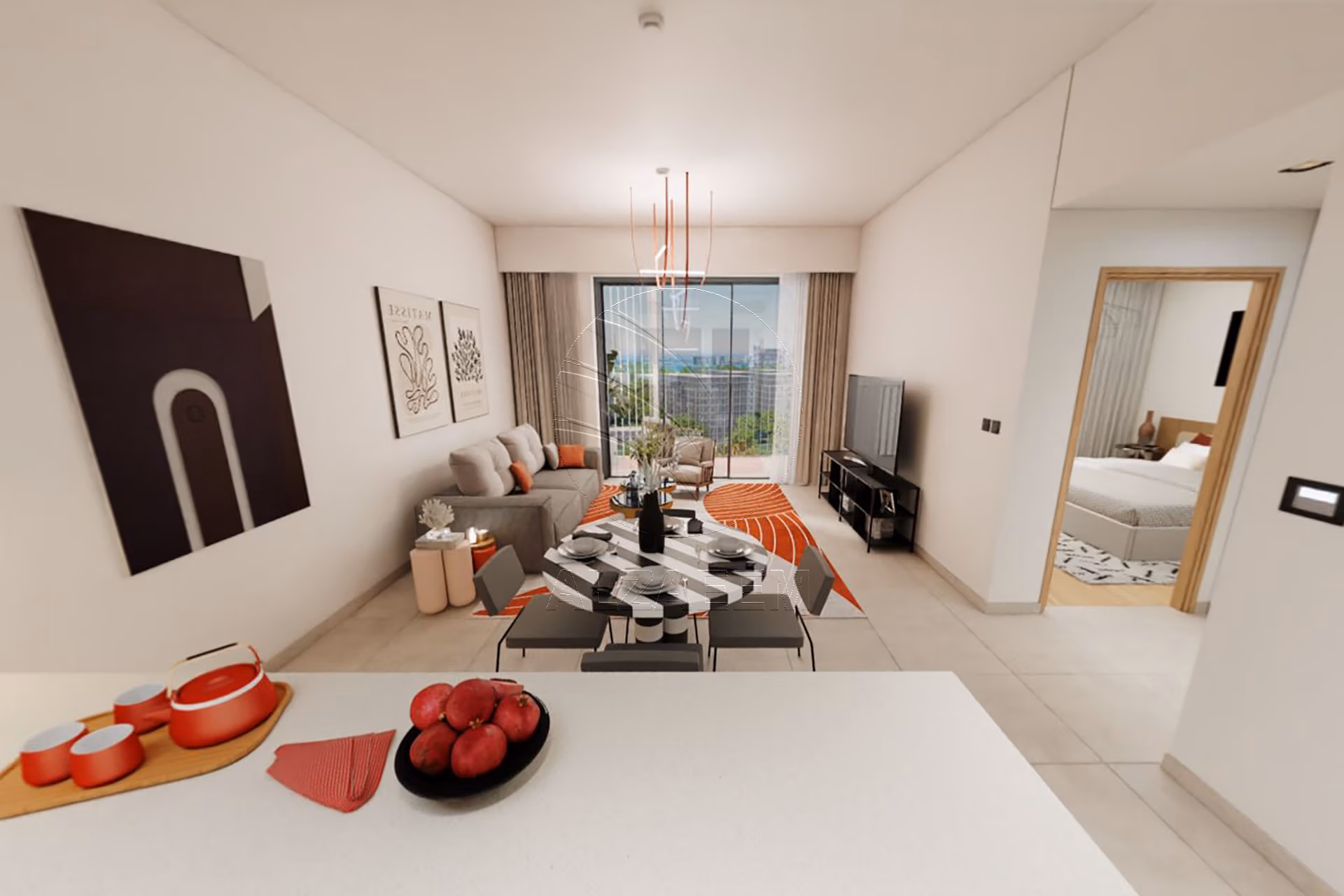 Price Dropped | Top Floor Unit | Skyline Views. Apartment for sale in Manarat Living 3, Saadiyat Cultural District