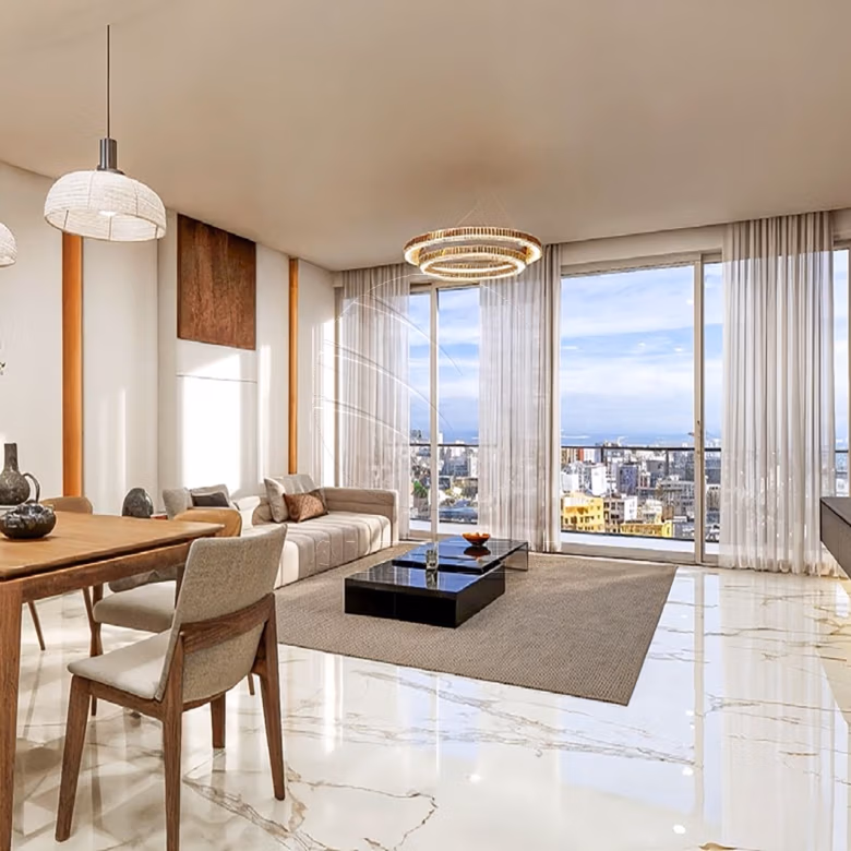 Semi-furnished | Sea View | 1BR + Storage. Apartment for sale in Radiant Elite Tower, City Of Lights