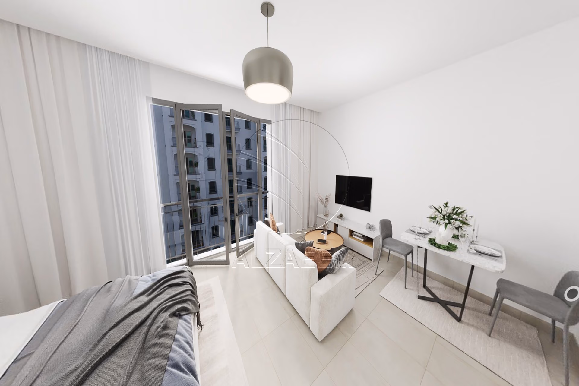 Highest Floor | Premium Location | Big Layout. Apartment for sale in Residences D, Yas Golf Collection