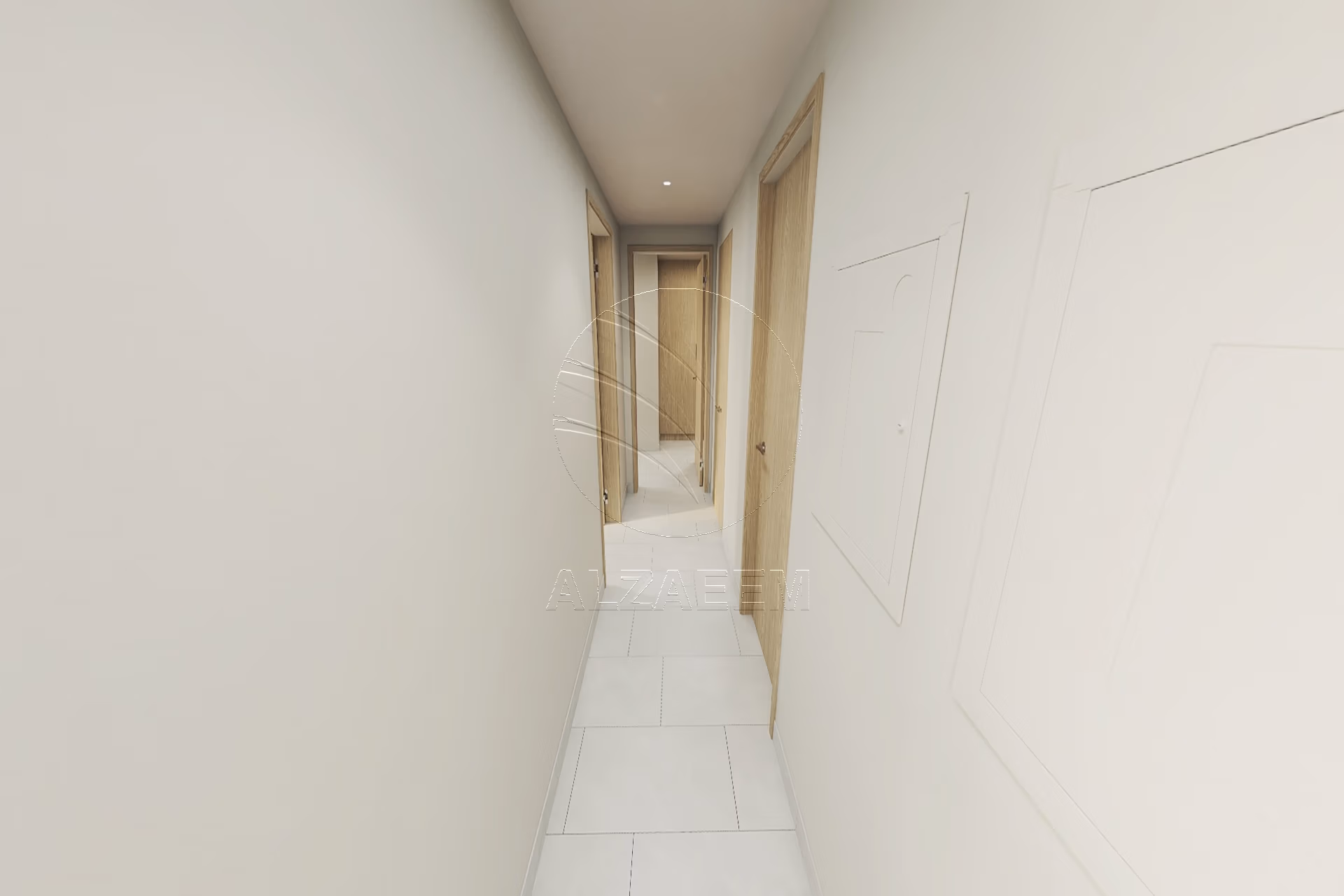 Corner 2BR with Big Terrace Facing the Garden. Apartment for sale in Yas Riva Residences, Yas Island
