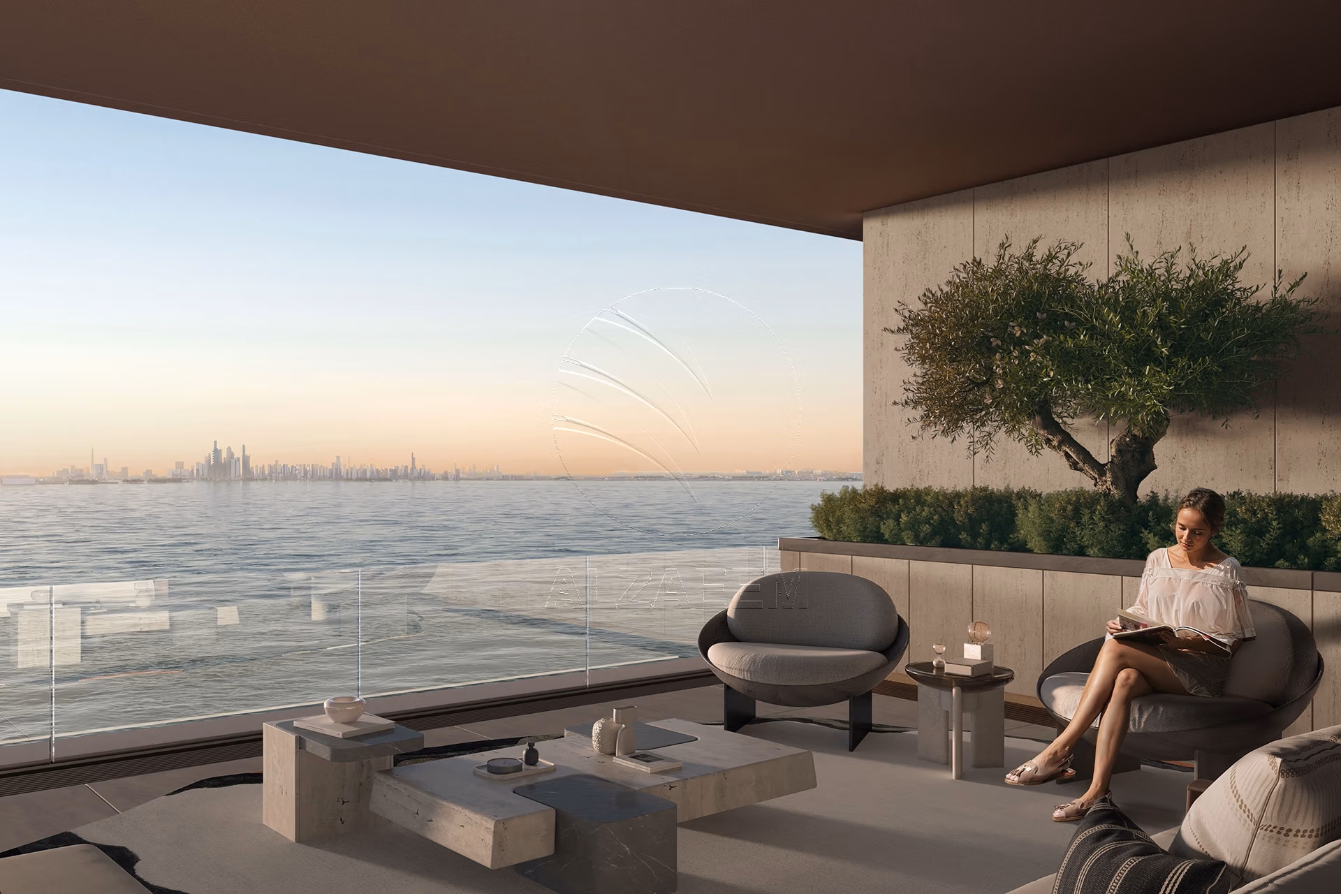 Semi-furnished | Sea View | 1BR + Storage. Apartment for sale in Radiant Elite Tower, City Of Lights