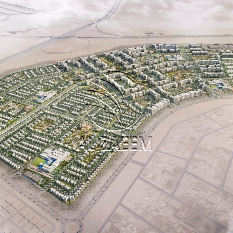Single row | 1019 Sqm | Near the Community. Land for sale in Alreeman II, Al Shamkha