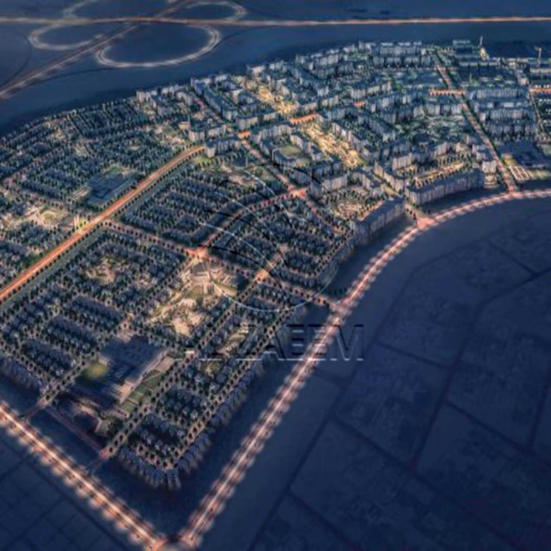 Land for sale in Alreeman II, Al Shamkha. Large Corner 907SQM Plot | Prime Residential Land